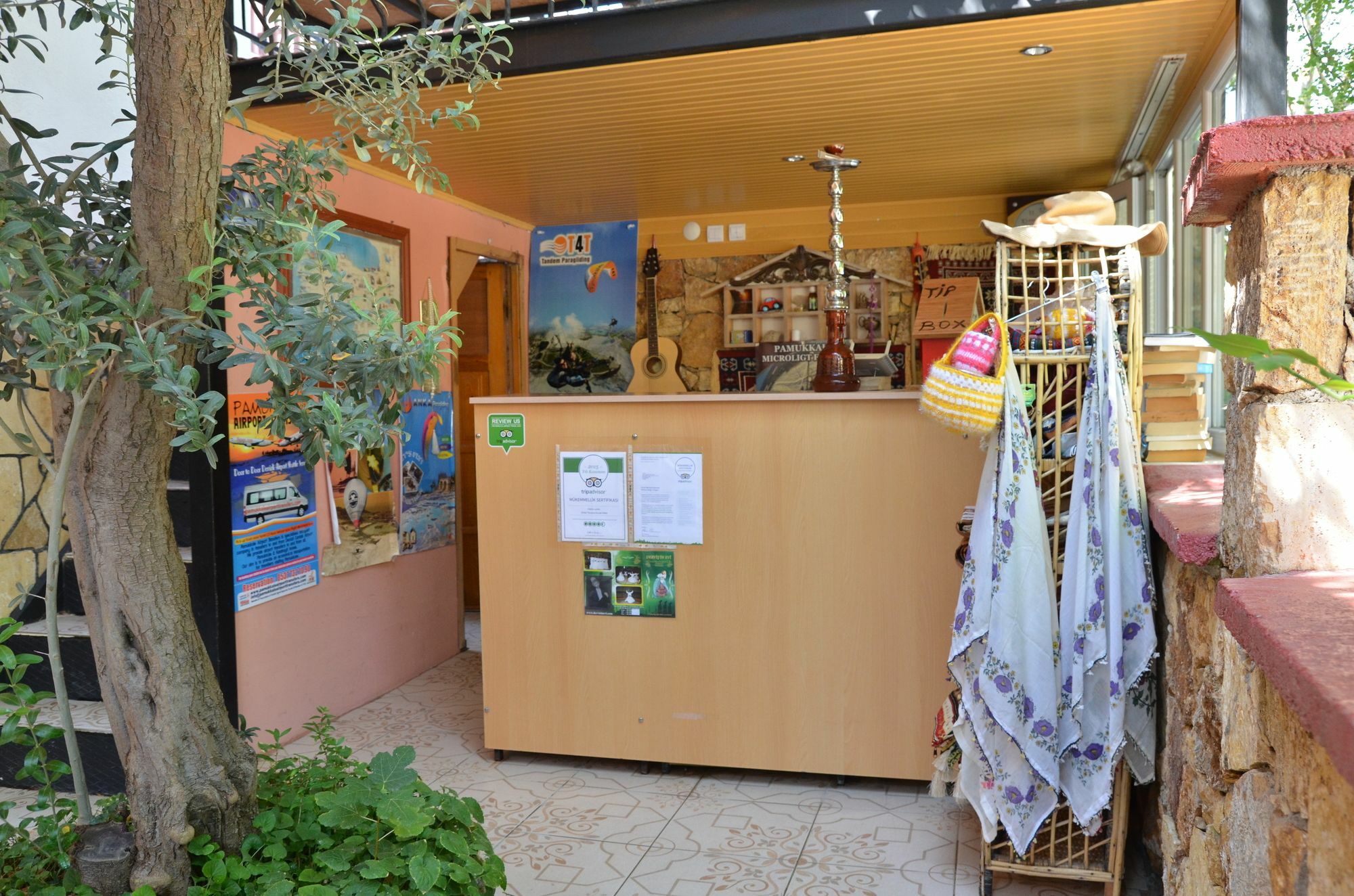 Sinter Terasse House Hotel Памуккале Екстериор снимка